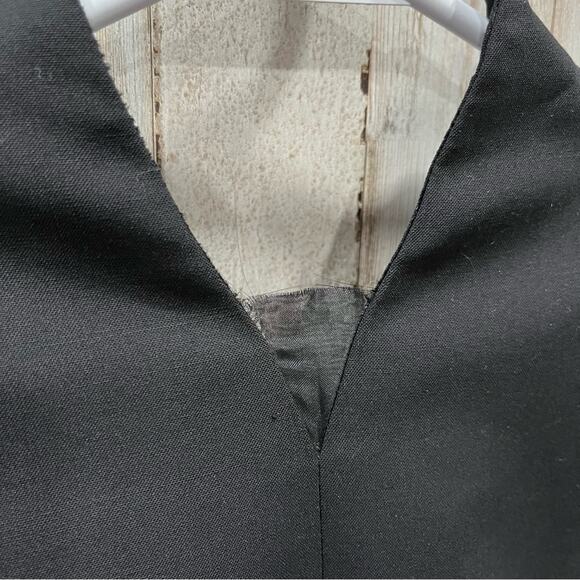 Theyskens’ Theory Black Blazer Structured “Justed” Wool Silk Womens Size 2 - Picture 4 of 10